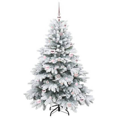 Artificial Christmas Tree with 150 LEDs White 150 cm PE and PVC