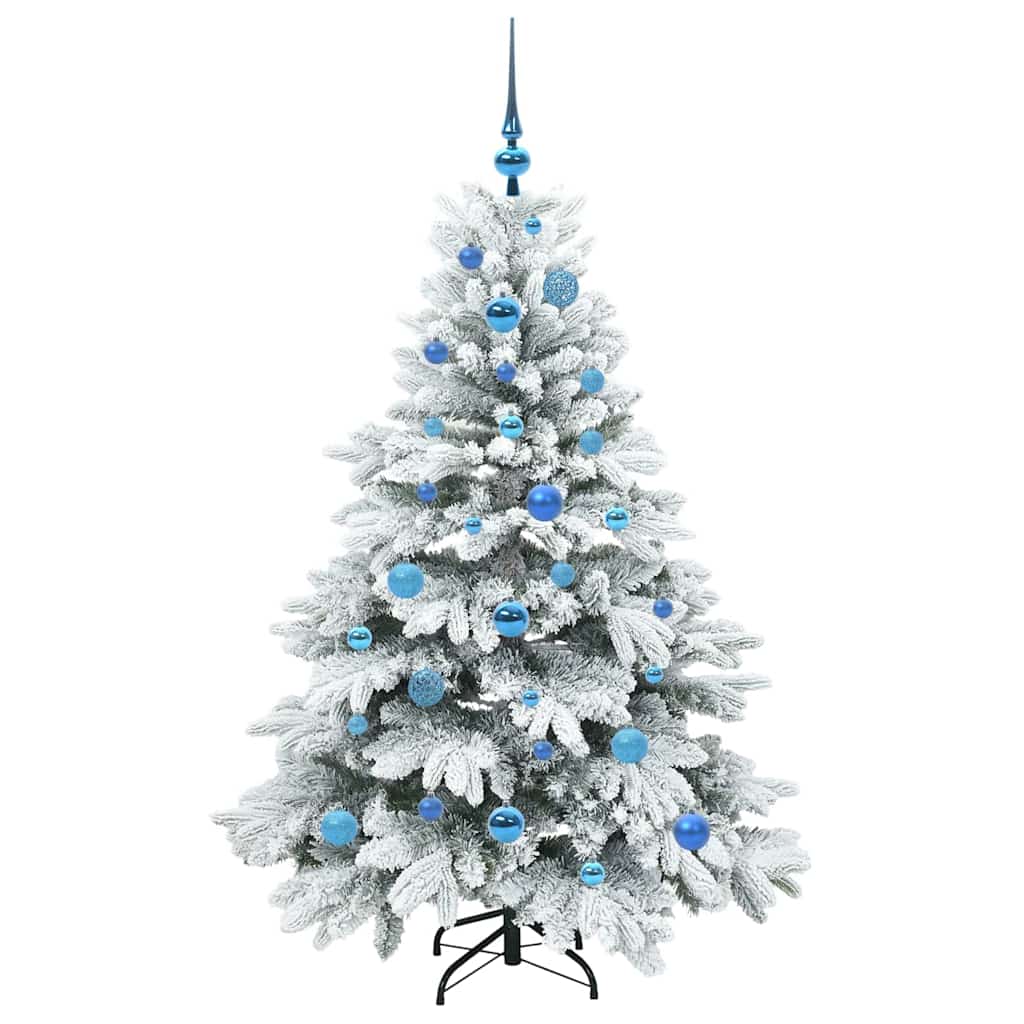 Artificial Christmas Tree with 150 LEDs White 150 cm PE and PVC