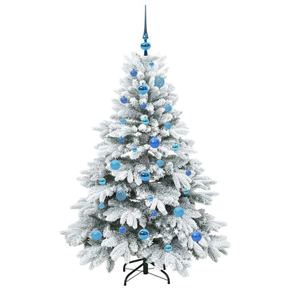 Artificial Christmas Tree with 150 LEDs White 150 cm PE and PVC