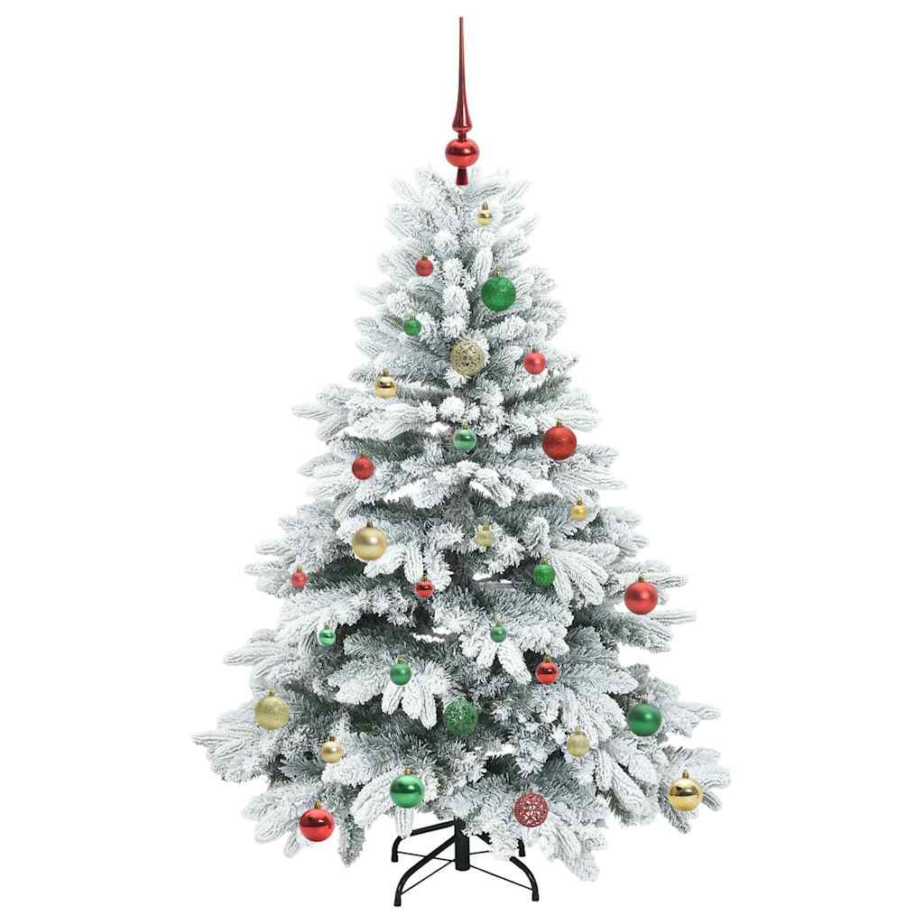 Artificial Christmas Tree with 150 LEDs White 150 cm PE and PVC
