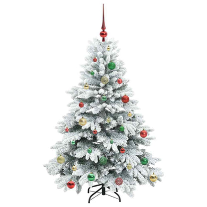 Artificial Christmas Tree with 150 LEDs White 150 cm PE and PVC
