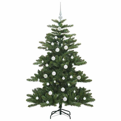 Artificial Hinged Christmas Tree Green 150 cm PVC and Steel