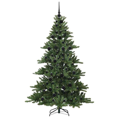 Artificial Hinged Christmas Tree Green 180 cm PVC and Steel