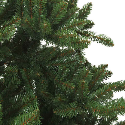 Artificial Hinged Christmas Tree Green 180 cm PVC and Steel