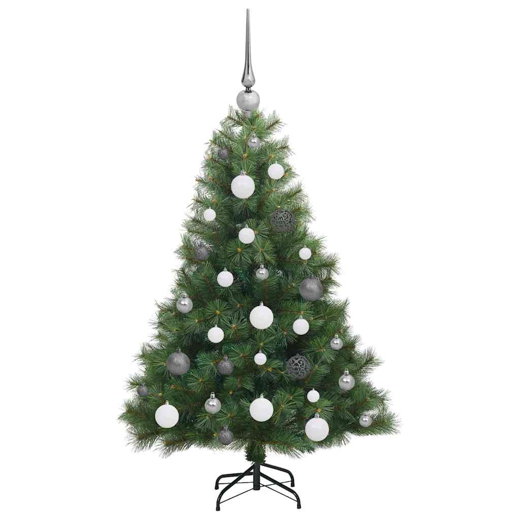 Artificial Christmas Tree with 150 LEDs Green 120 cm PE and PVC