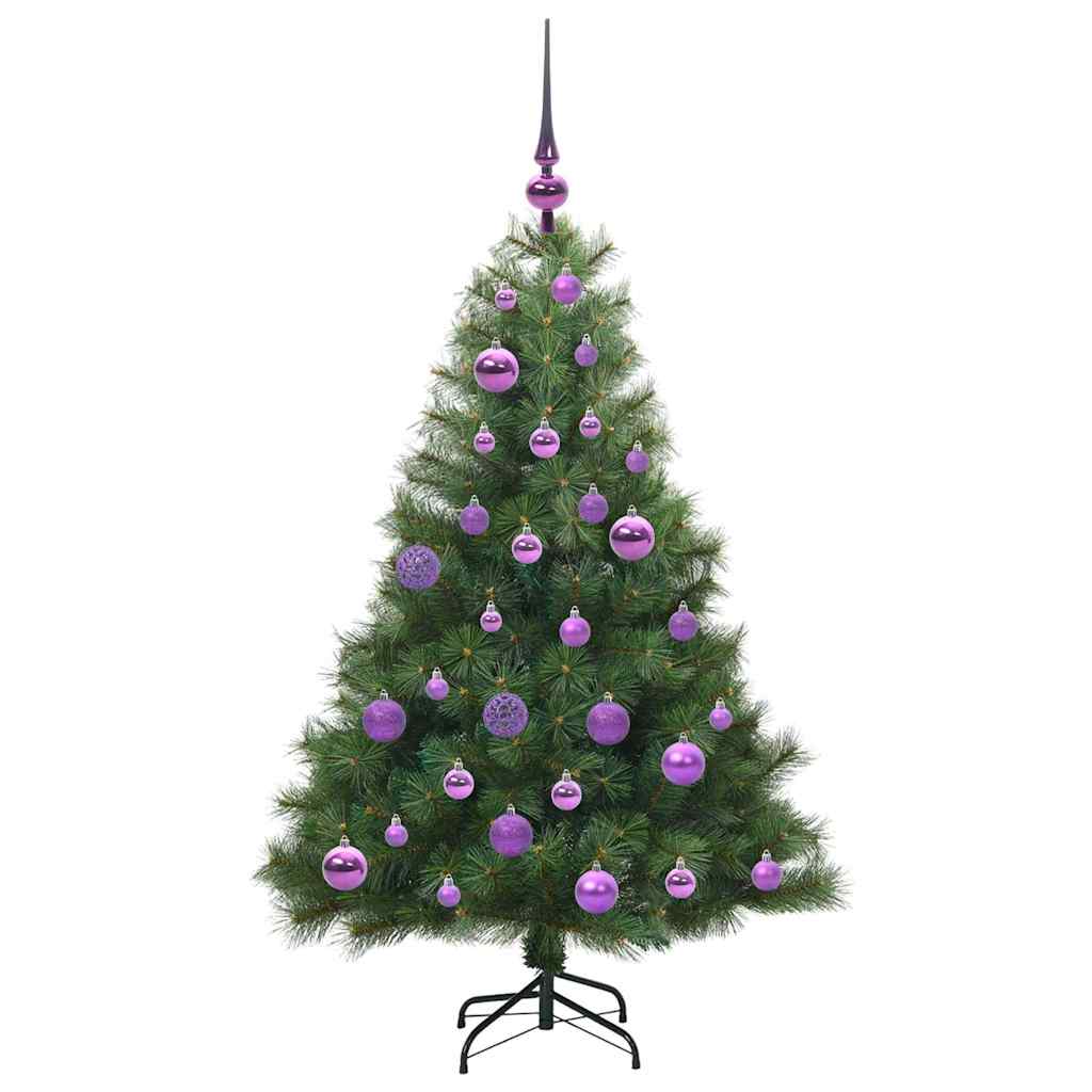 Artificial Christmas Tree with 150 LEDs Green 120 cm PE and PVC