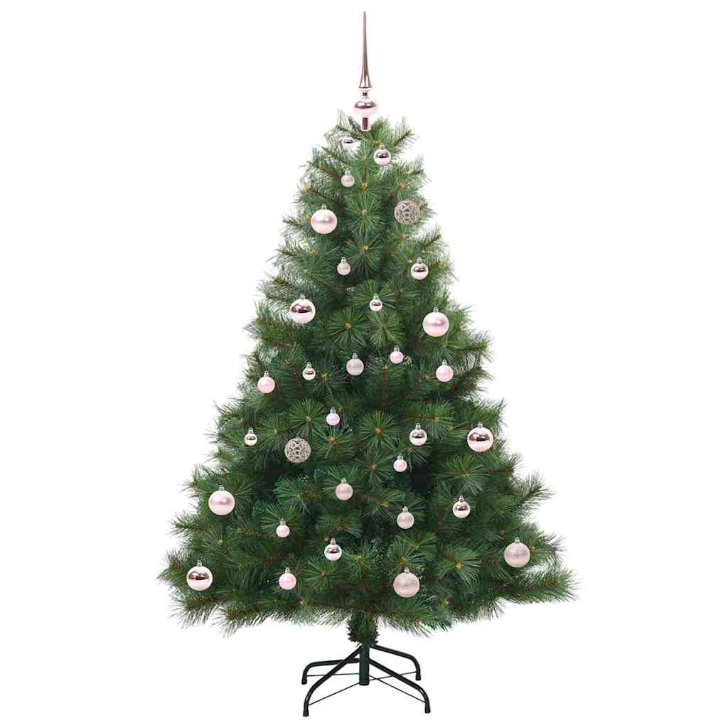 Artificial Christmas Tree with 150 LEDs Green 150 cm PE and PVC