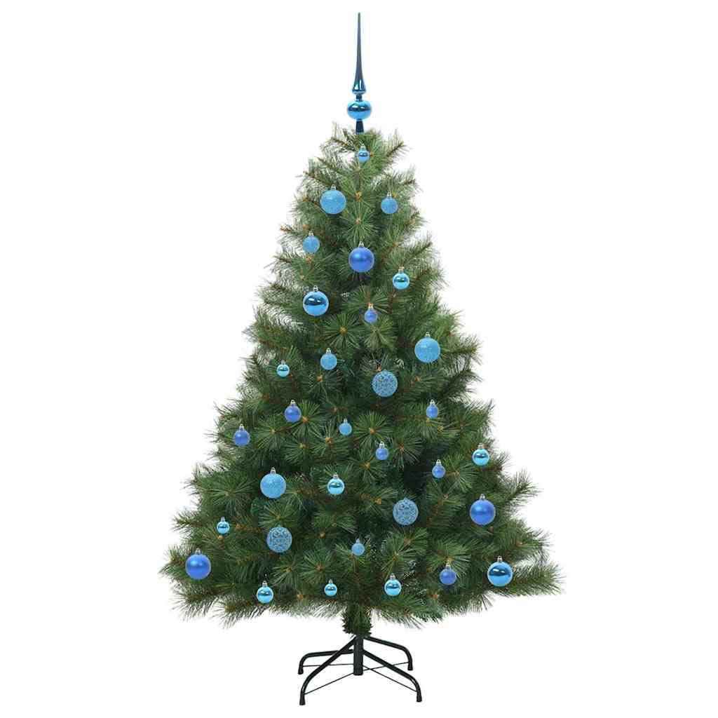 Artificial Christmas Tree with 150 LEDs Green 150 cm PE and PVC