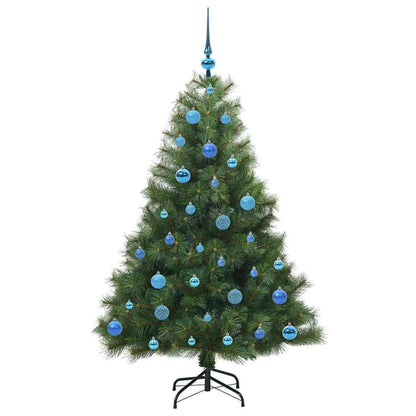 Artificial Christmas Tree with 150 LEDs Green 150 cm PE and PVC