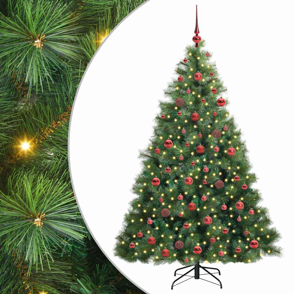 Artificial Christmas Tree Green 180 cm PE and PVC
