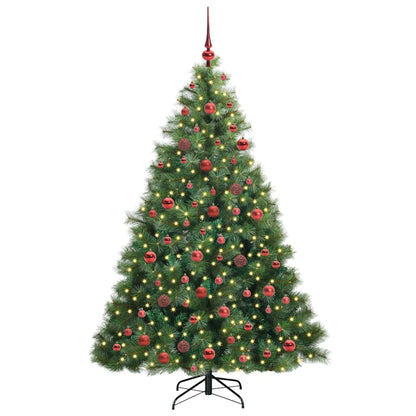 Artificial Christmas Tree Green 180 cm PE and PVC