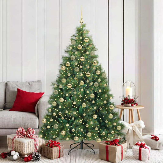 Artificial Christmas Tree Green 180 cm PE and PVC