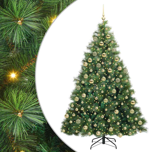 Artificial Christmas Tree Green 180 cm PE and PVC