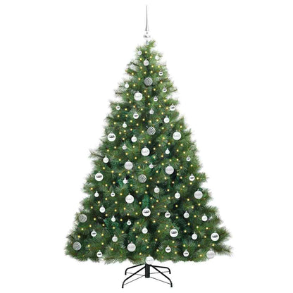 Artificial Christmas Tree Green 180 cm PE and PVC