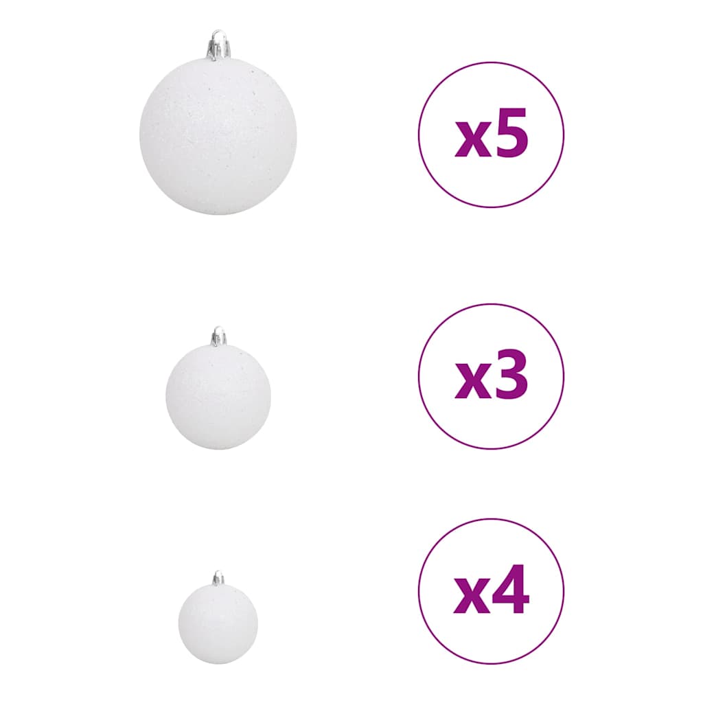 Artificial Christmas Tree with 150 LEDs Green 120 cm PE and PVC