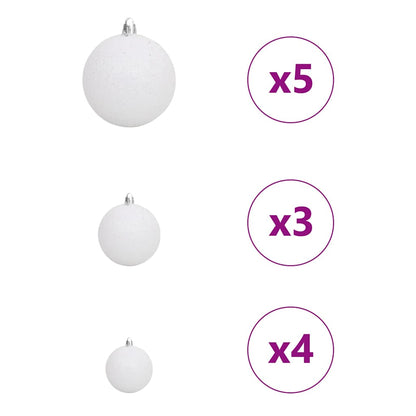 Artificial Christmas Tree with 150 LEDs Green 120 cm PE and PVC
