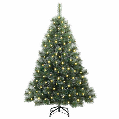 Artificial Christmas Tree with 150 LEDs Green 150 cm PE and PVC