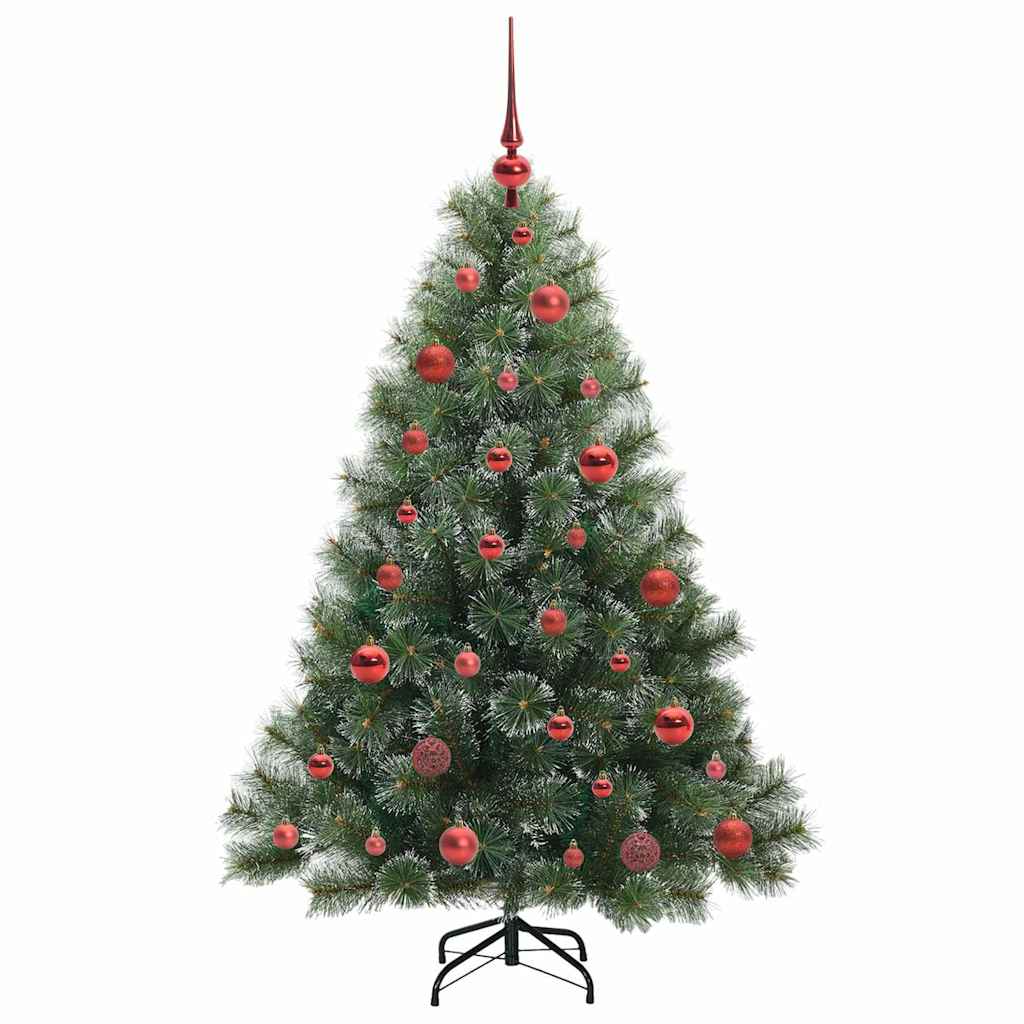 Artificial Christmas Tree with 150 LEDs Green 150 cm PE and PVC