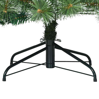 Artificial Christmas Tree with 300 LEDs Green 180 cm PE and PVC