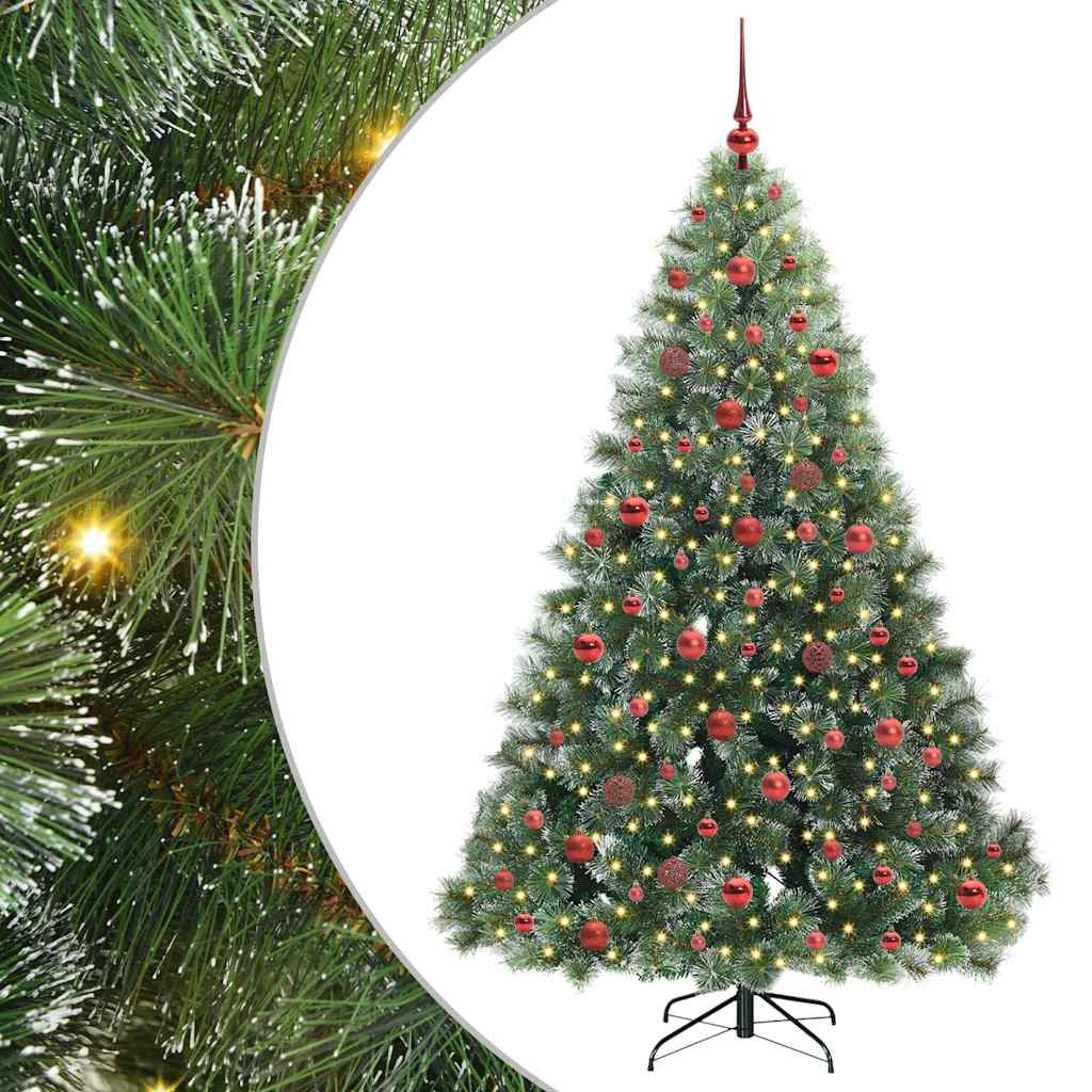 Artificial Christmas Tree Green 180 cm PE and PVC