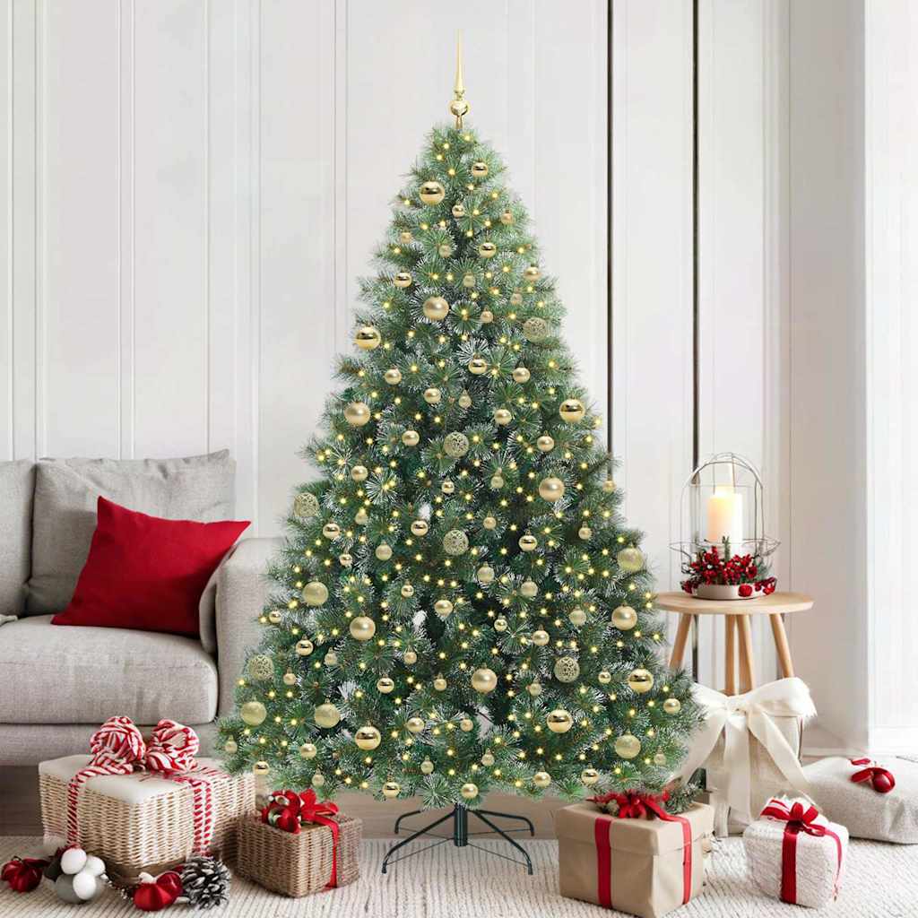 Artificial Christmas Tree Green 180 cm PE and PVC