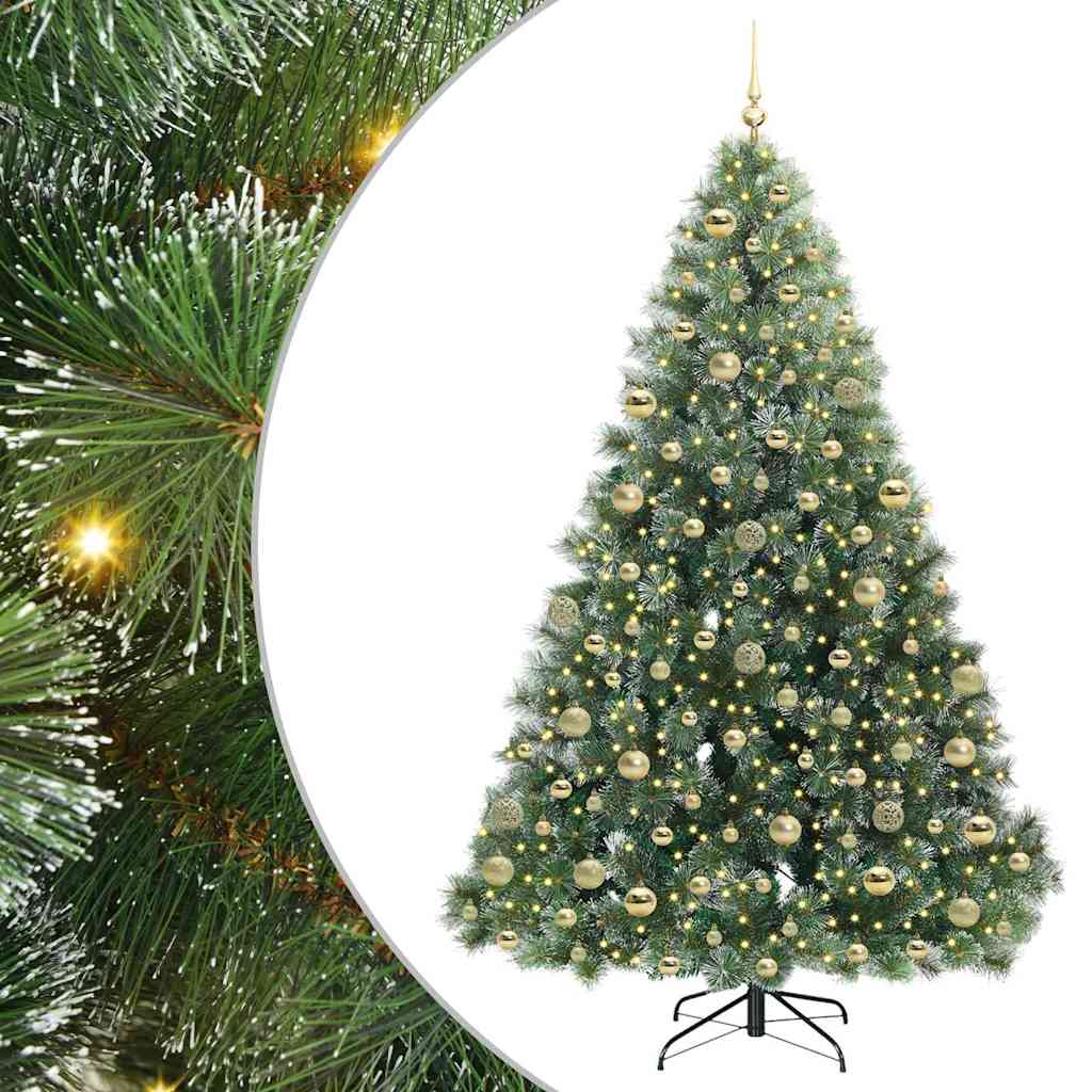 Artificial Christmas Tree Green 180 cm PE and PVC