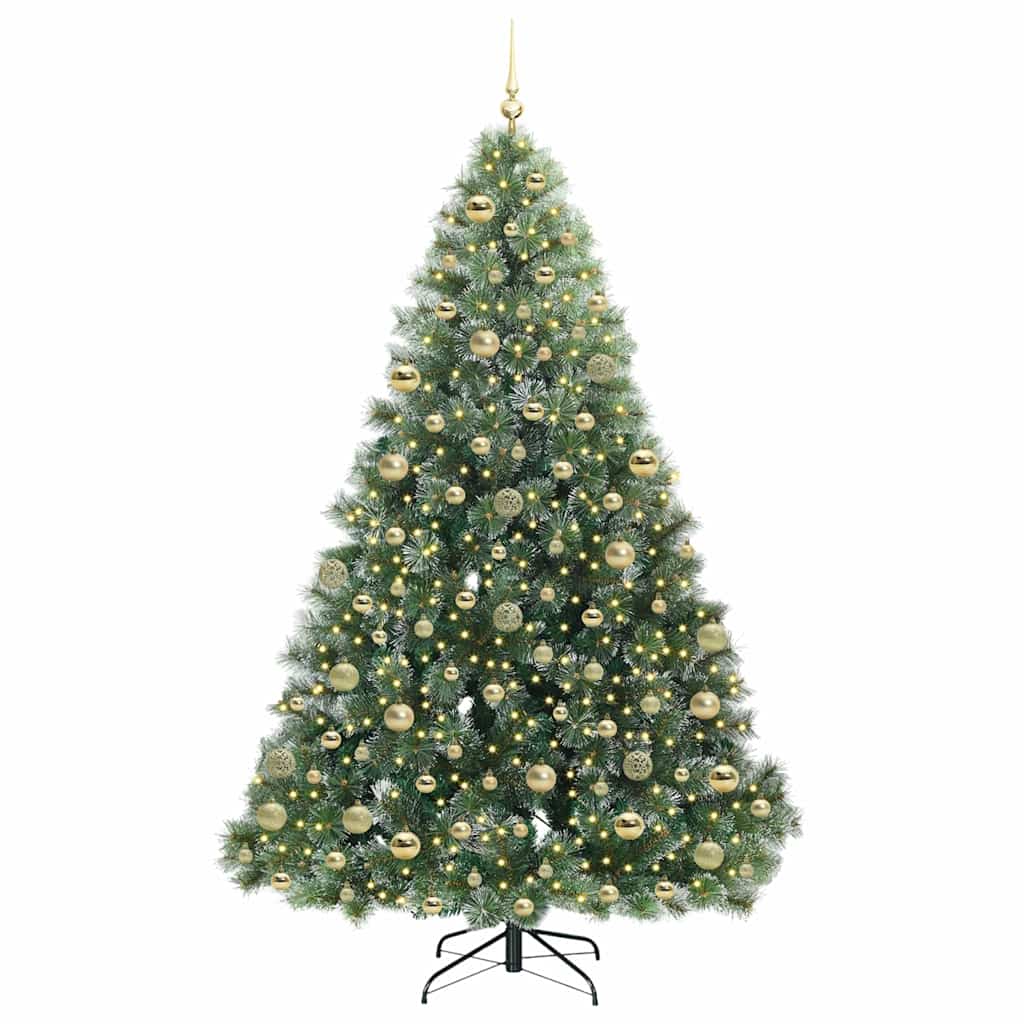 Artificial Christmas Tree Green 180 cm PE and PVC