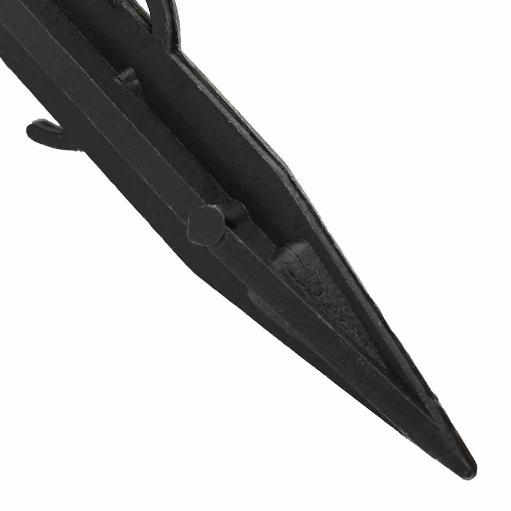 Ground Pegs 100 pcs Black Ø3 x 11 cm Plastic
