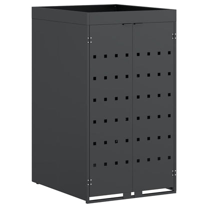 Wheelie Bin Storage with Planter Roof for Single 240L Bin