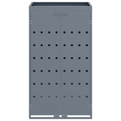 Wheelie Bin Storage with Planter Roof for Single 240L Bin