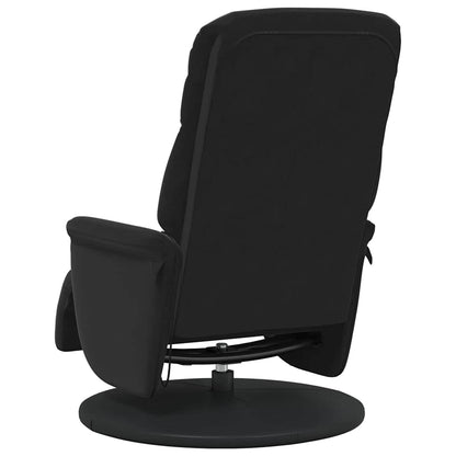 Massage Recliner Chair Black 91 x 71 x 105 cm Velvet