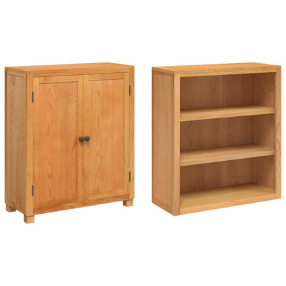 Storage Furniture Set with Storage Brown Engineered wood