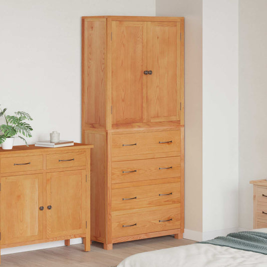 Storage Furniture Set with Drawer Brown Engineered wood