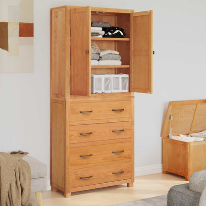 Storage Furniture Set with Drawer Brown Engineered wood