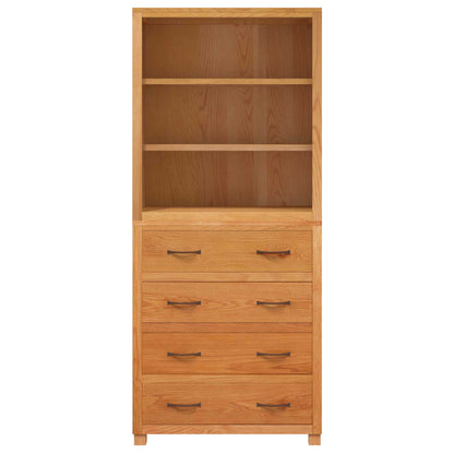 Storage Furniture Set with Drawer Brown Engineered wood