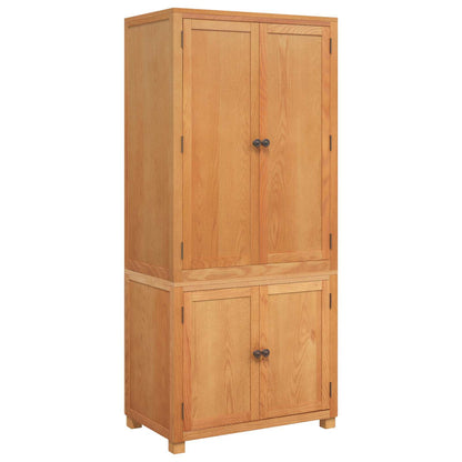 Storage Furniture Set with Storage 2 pcs Brown 80 x 50 x 180 cm