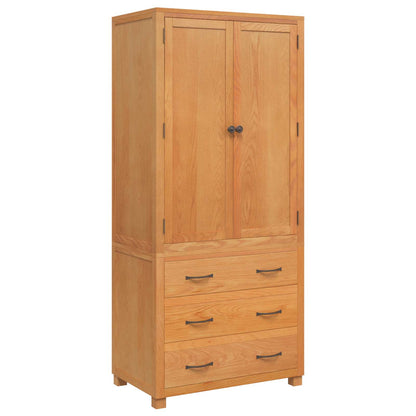 Storage Furniture Set with Drawer 2 pcs Brown 80 x 50 x 180 cm