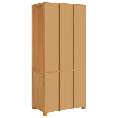 Storage Furniture Set with Drawer Brown Engineered wood
