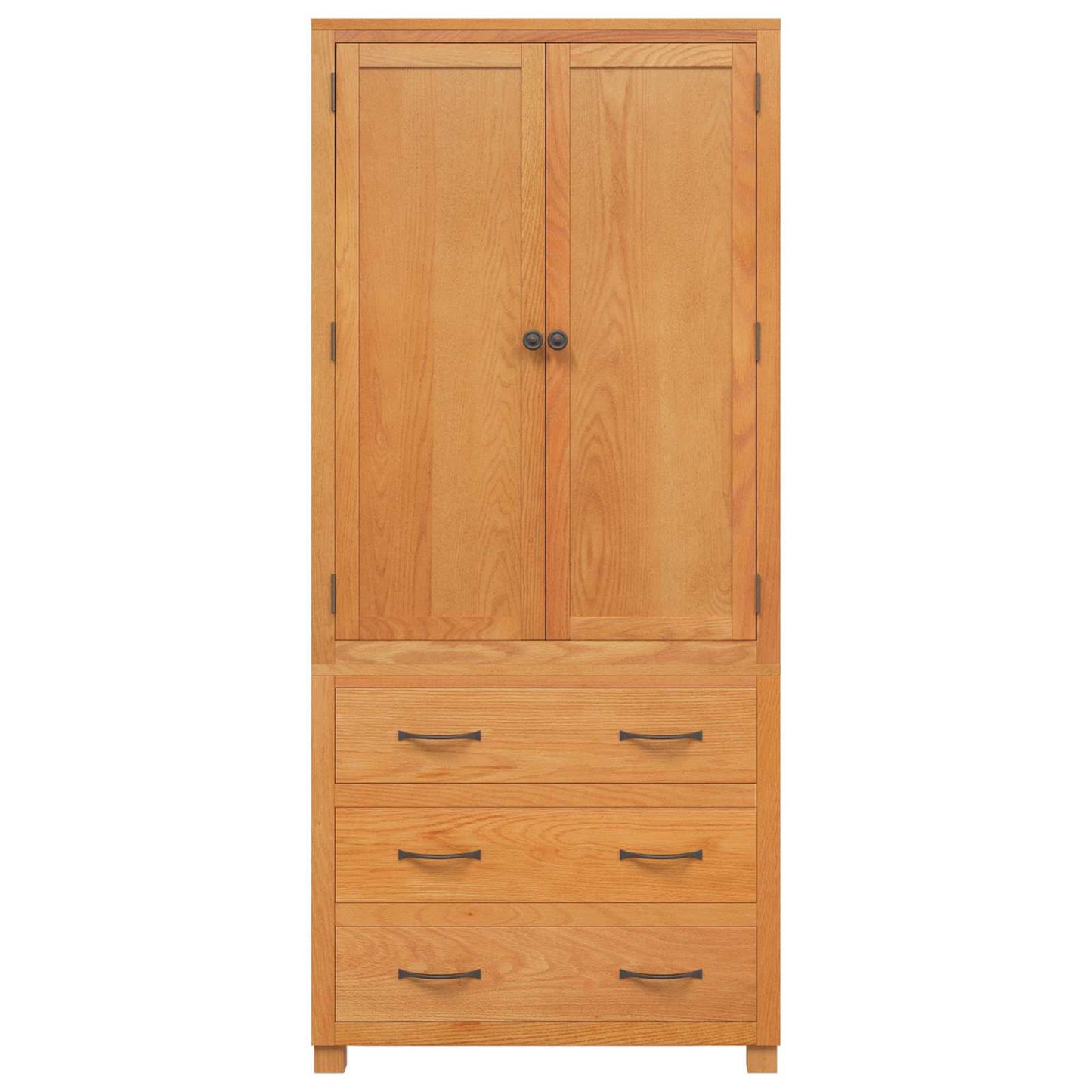 Storage Furniture Set with Drawer 2 pcs Brown 80 x 50 x 180 cm