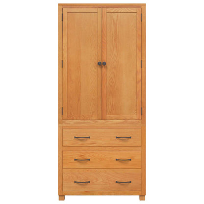 Storage Furniture Set with Drawer 2 pcs Brown 80 x 50 x 180 cm