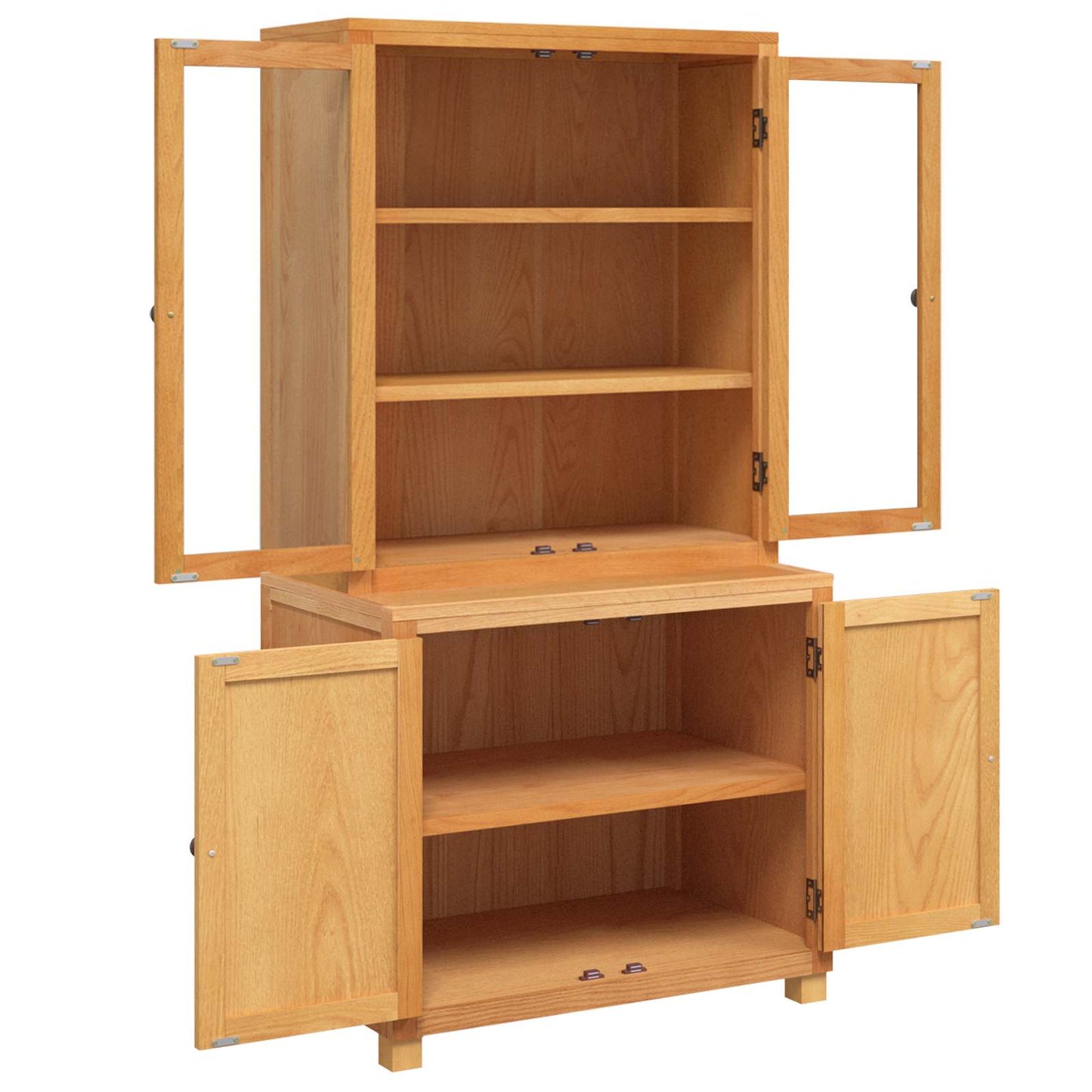 Storage Furniture Set with Storage 2 pcs Brown 80 x 50 x 160 cm