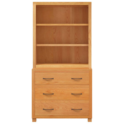 Storage Furniture Set with Drawer 2 pcs Brown 80 x 50 x 160 cm