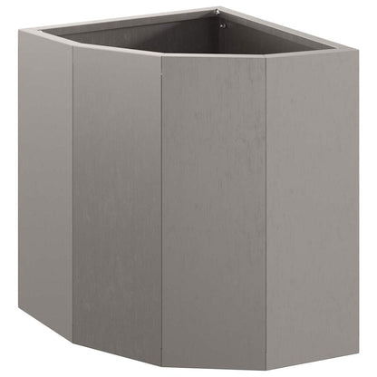 Corner Planter Rusty 30 x 30 x 35 cm Weathering steel