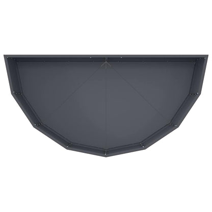 Planter Anthracite 120 x 60 x 35 cm Steel
