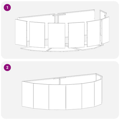 Planter Silver 120 x 60 x 35 cm Stainless Steel