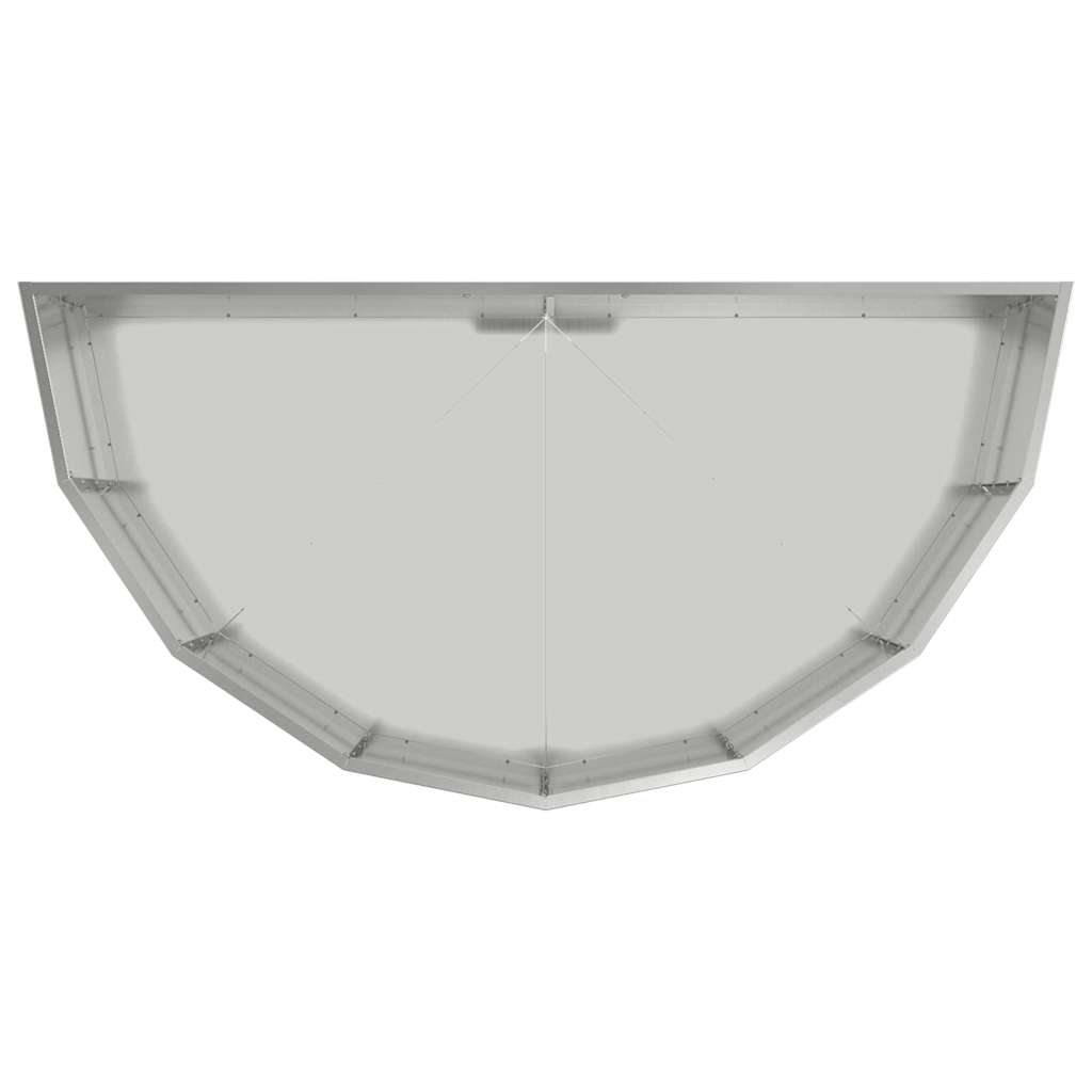 Planter Silver 120 x 60 x 35 cm Galvanised Steel