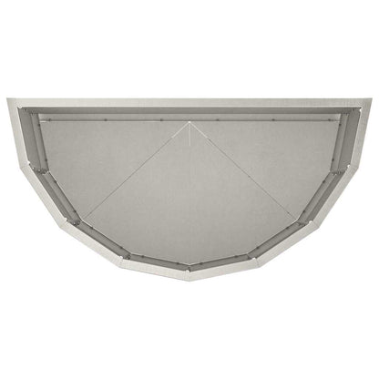Planter Silver 60 x 30 x 35 cm Stainless Steel