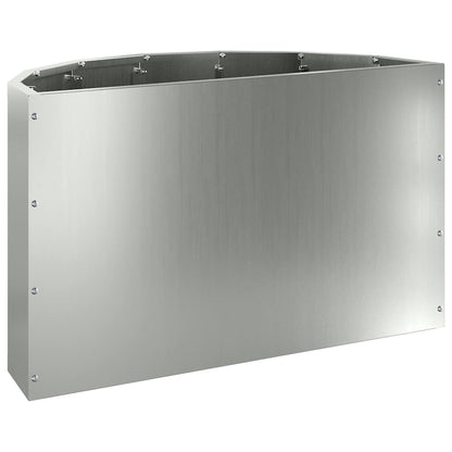 Planter Silver 60 x 30 x 35 cm Galvanised Steel