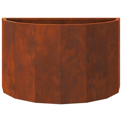 Planter Rusty 60 x 30 x 35 cm Weathering Steel