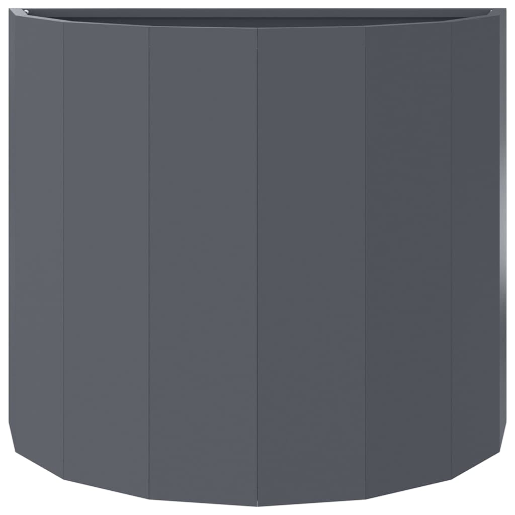 Planter Anthracite 60 x 30 x 50 cm Steel